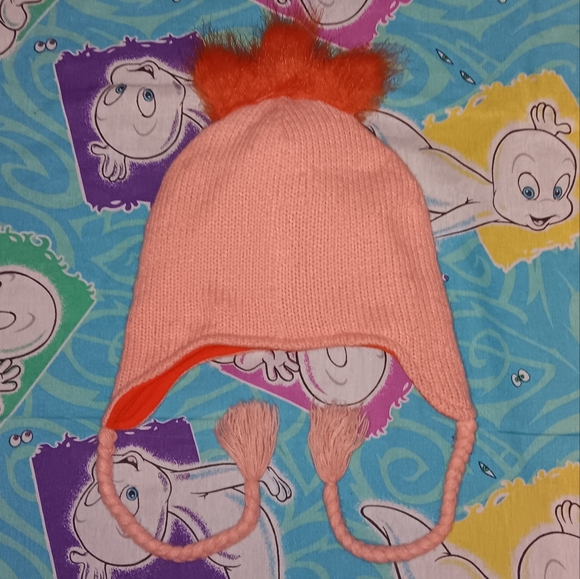 Disney Muppets Beaker Character Fleece Lined Vintage Winter Hat Beanie Cap - Picture 2 of 4